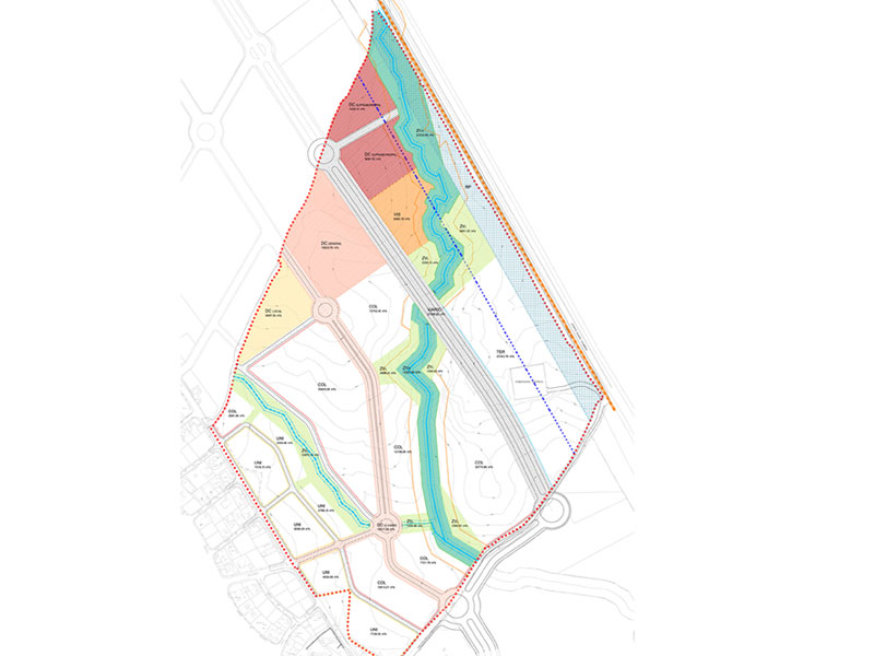 Plan Parcial de Arroyo Espino. Urbanismo